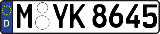M-YK8645