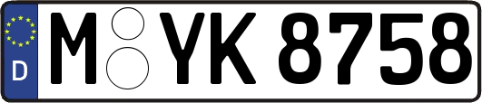 M-YK8758