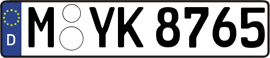 M-YK8765