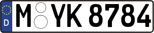 M-YK8784