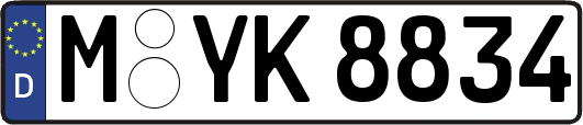 M-YK8834