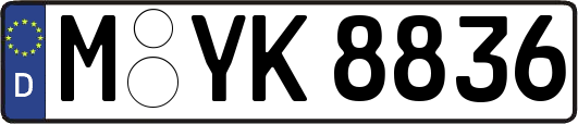 M-YK8836