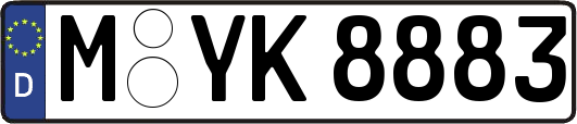 M-YK8883