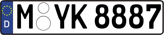 M-YK8887