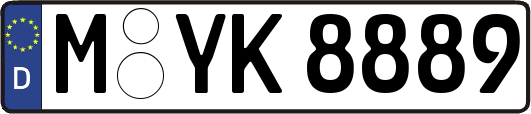 M-YK8889