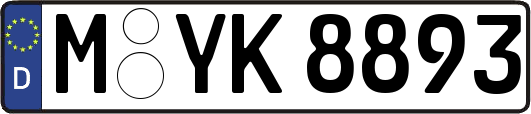 M-YK8893