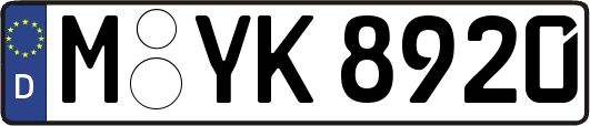 M-YK8920