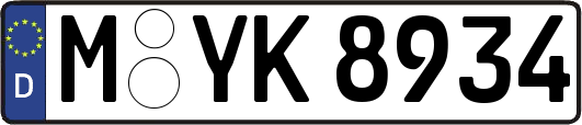 M-YK8934