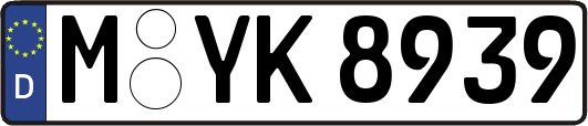 M-YK8939