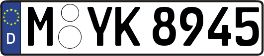 M-YK8945