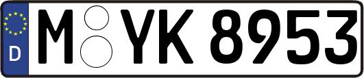 M-YK8953