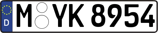 M-YK8954