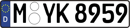 M-YK8959