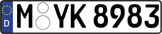 M-YK8983