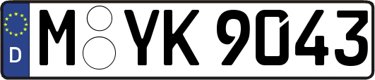 M-YK9043