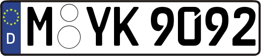 M-YK9092