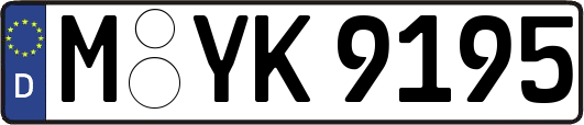 M-YK9195