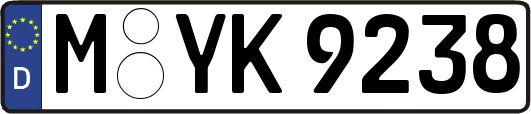 M-YK9238