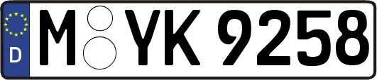 M-YK9258