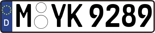 M-YK9289