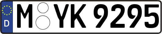 M-YK9295