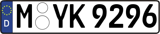 M-YK9296