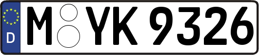 M-YK9326