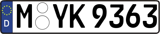 M-YK9363