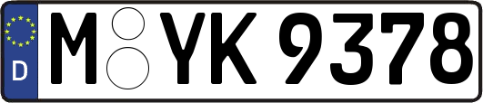 M-YK9378