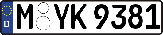 M-YK9381
