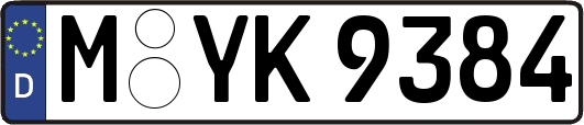 M-YK9384