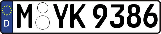 M-YK9386