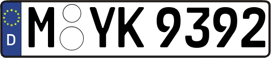 M-YK9392