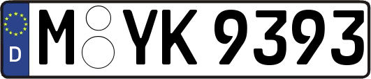 M-YK9393