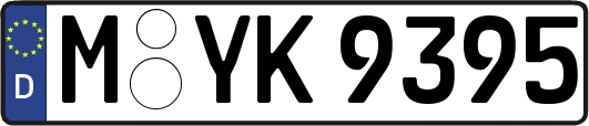 M-YK9395
