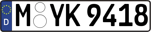 M-YK9418