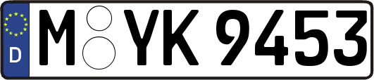 M-YK9453