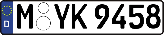M-YK9458