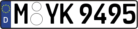 M-YK9495