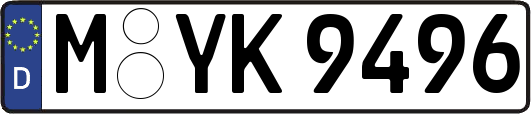 M-YK9496