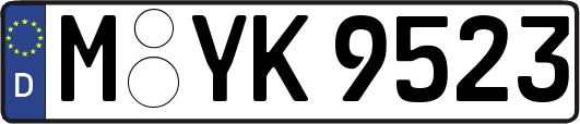 M-YK9523