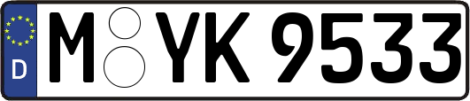 M-YK9533
