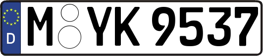 M-YK9537