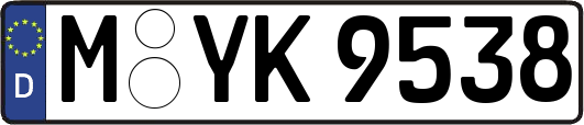 M-YK9538