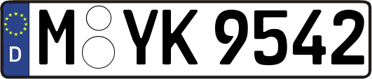M-YK9542