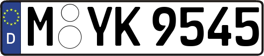 M-YK9545