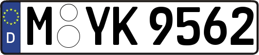 M-YK9562