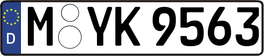 M-YK9563