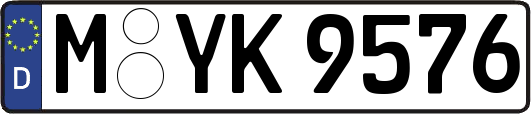 M-YK9576