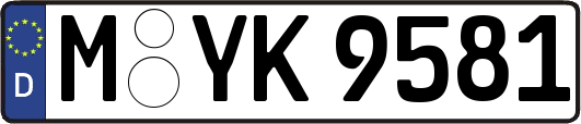 M-YK9581
